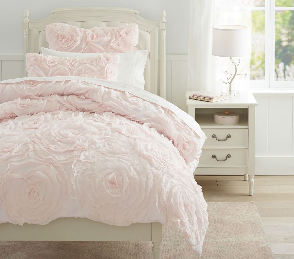 Monique Lhuillier Rosette Bedspread Pillowcases